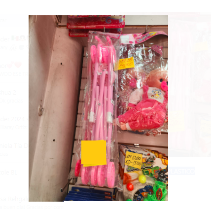 COCHE PARAGUA PLASTICO