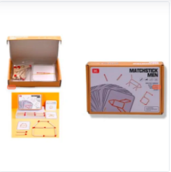 JUEGO DE ROMPECABEZAS CON PALITOS