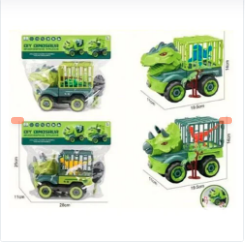 AUTO DINOSAURIO DESMONTABLE