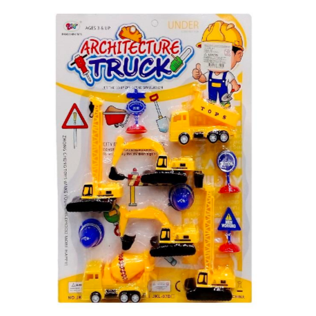 Set De Construccion A Friccion Para Niños