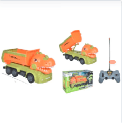 COCHE A CONTROL REMOTO DE DINOSAURIO