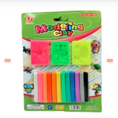 SET PLASTICINA COLORES