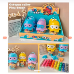 SET PLASTICINA PULPO
