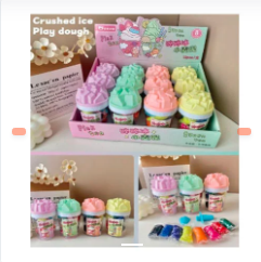 SET PLASTICINA HIELO PICADO