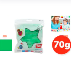 ARCILLA PARA NIÑOS COLOR VERDE