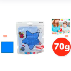 ARCILLA PARA NIÑOS COLOR AZUL