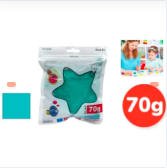 ARCILLA PARA NIÑOS COLOR VERDE