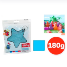 ARCILLA PARA NIÑOS COLOR AZUL