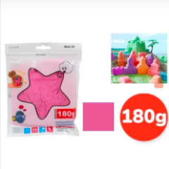 ARCILLA PARA NIÑOS COLOR ROSADA