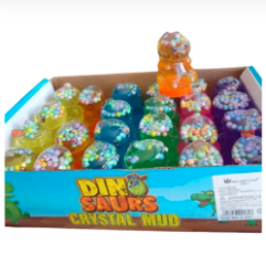 BARRO CRISTAL DINOSAURIO