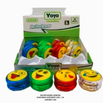 Yoyo Emoji con luz
