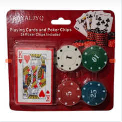 NAIPES+FICHAS DE POKER