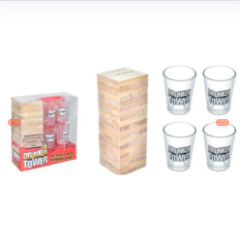 JUEGO DE JENGA SHOT PARA ADULTOS