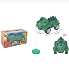 COCHE A CONTROL REMOTO DE DINOSAURIO