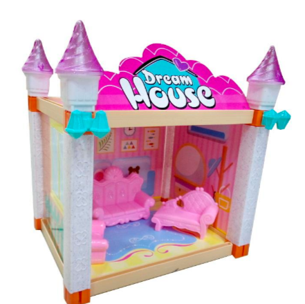 Casa Con Accesorios Para Niñas Con Musica