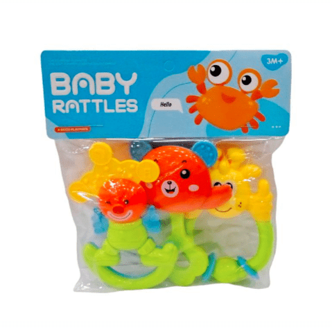 Cascabel Para Niños Set De 3 Pzas