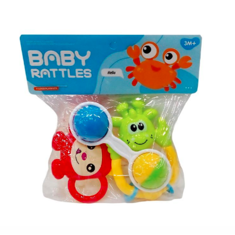Cascabel Para Niños Set De 3 Pzas