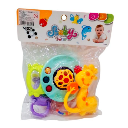 Cascabel Para Niños Set De 5 Pzas