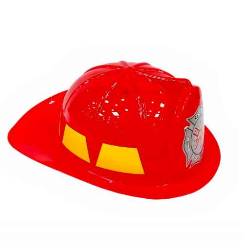 Casco Plastico De Bomberos