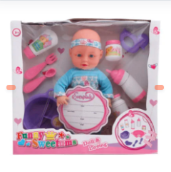 MUÑECA CON ACCESORIOS