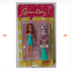 SET MUÑECA CON MASCOTA