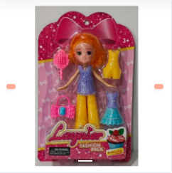 SET MUÑECA CON ACCESORIOS